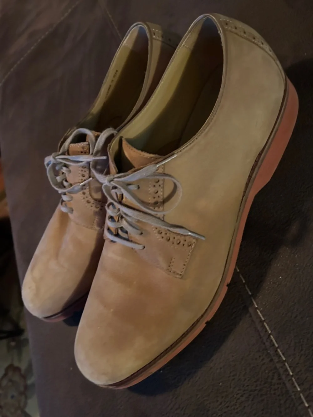 Cole Haan refined suede
